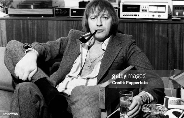 Stage and Screen, Entertainment, Personalities, pic: circa 1970's, Graham Chapman, one of the stars of the cult comedy TV, programme of the 1970's...