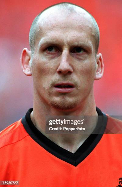 Football, European Championships , Amsterdam Arena, Holland, Holland 1 v Czech Republic 0, 11th June, 2000 Portrait of Holland+s Jaap Stam