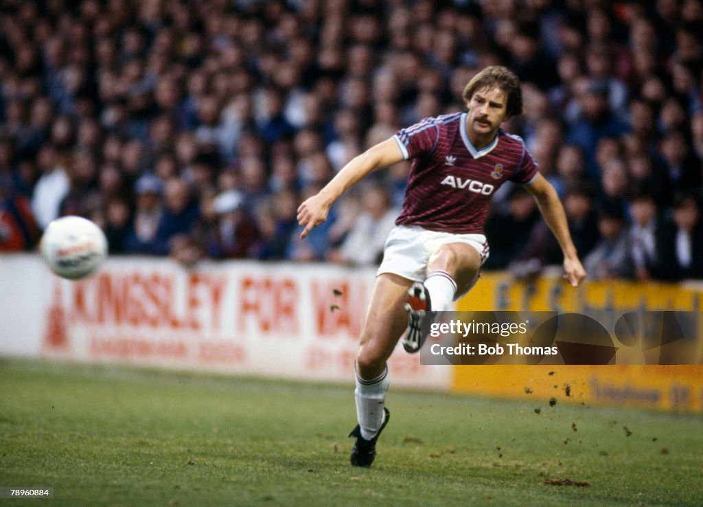 Neil Orr 16th November 1985, Division 1, Neil Orr, West Ham United 1981-1987 ...