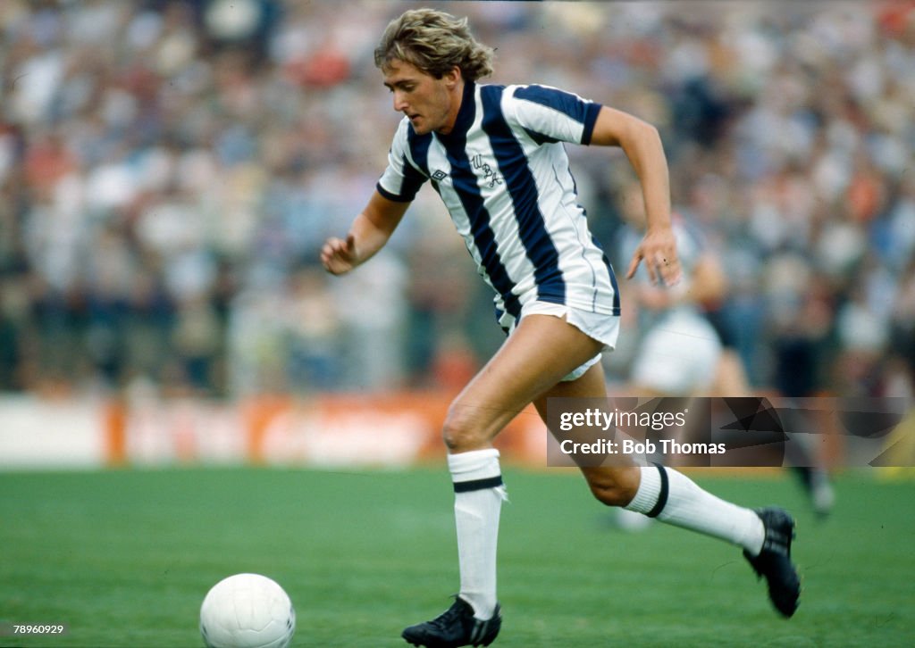 Sport. Football. pic: 4th September 1982. Division 1. Gary Owen, West Bromwich Albion.