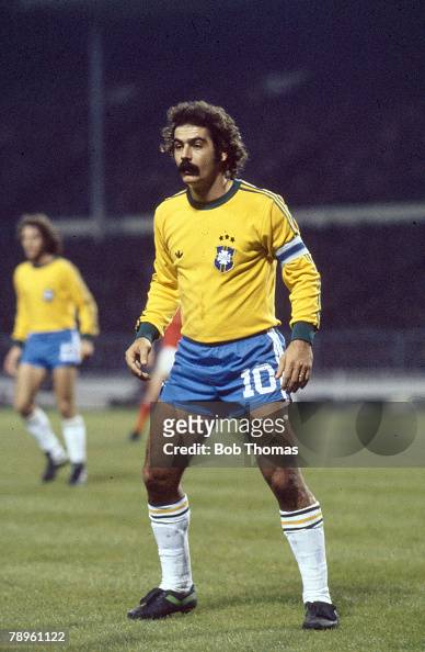 Circa 1978, Wembley, Rivelino, Brazil, Rivelino Was A Member Of The... News  Photo - Getty Images