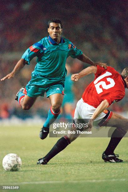 19th October 1994, Manchester United 2 v Barcelona 2, Romario, Barcelona