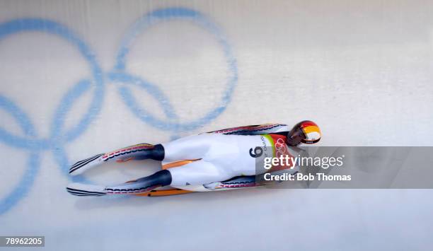 Sport, Winter Olympic Games, Torino, Italy, 10th - 26th February 2006, 11th February, Mens Luge, Single, David Moeller of Germany