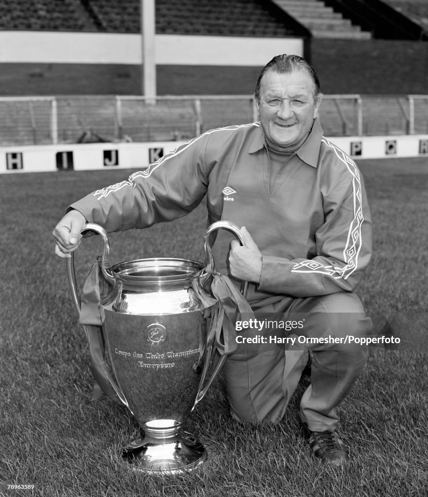 Liverpool Manager Bob Paisley With The European Cup