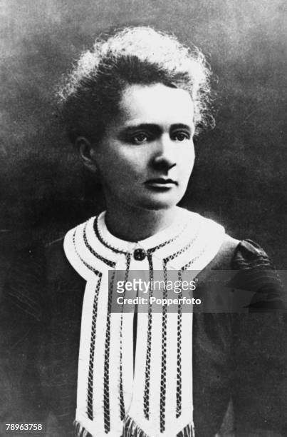 Personalities, Medicine, Science/Health, pic: circa 1891, Marie Curie, 1867-1934, pictured in a studio portrait, Marie Curie won the 1903 Nobel Prize...