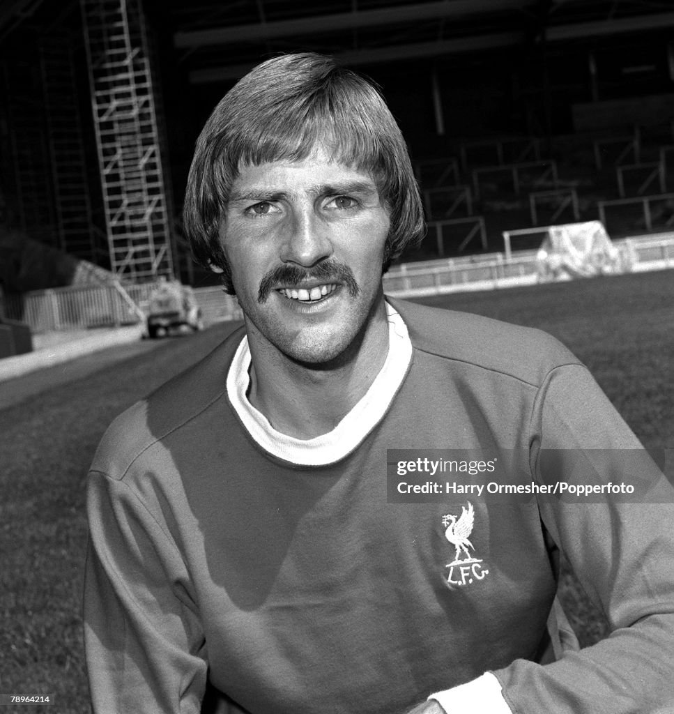 Liverpool F.C. Photo-call, Steve Heighway. 31st July 1975.