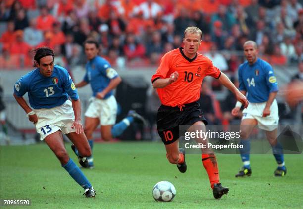 Football, European Championship, Semi-Final, Amsterdam Arena, Holland, 29th, June Italy beat Holland 3-1 0n penalties, Italy's Alessandro Nesta...