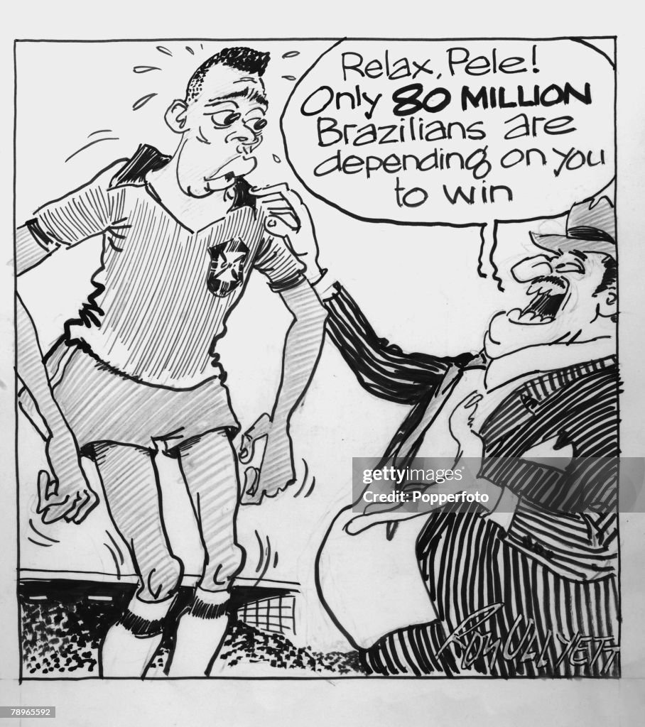 1966 World Cup Cartoon