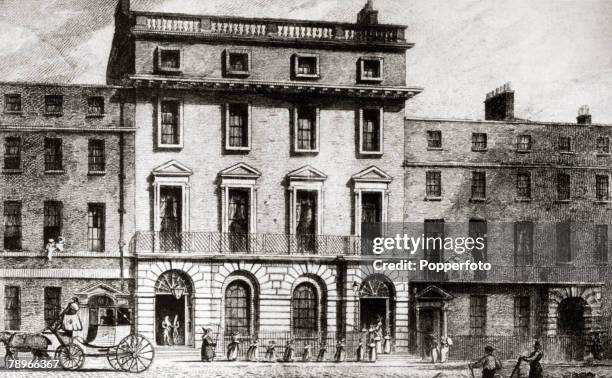 S, The Freemason's Tavern, Great Queen Street, in central London, where the Football Association was founded on 26th October 1863, The meeting...