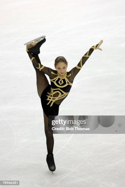 Sport, Winter Olympic Games, Torino, Italy, 10th - 26th February 2006, 23rd February, Figure Skating, Ladies Free, Elene Gedevanishvili of Georgia