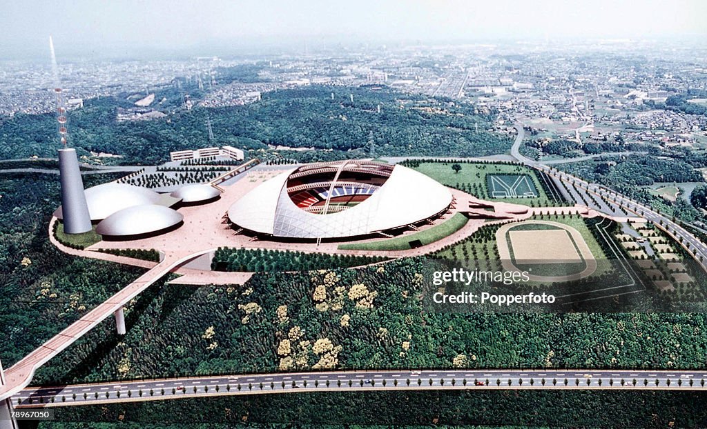 Sport. Football. FIFA World Cup 2002 Venue. Oita Stadium, Japan.