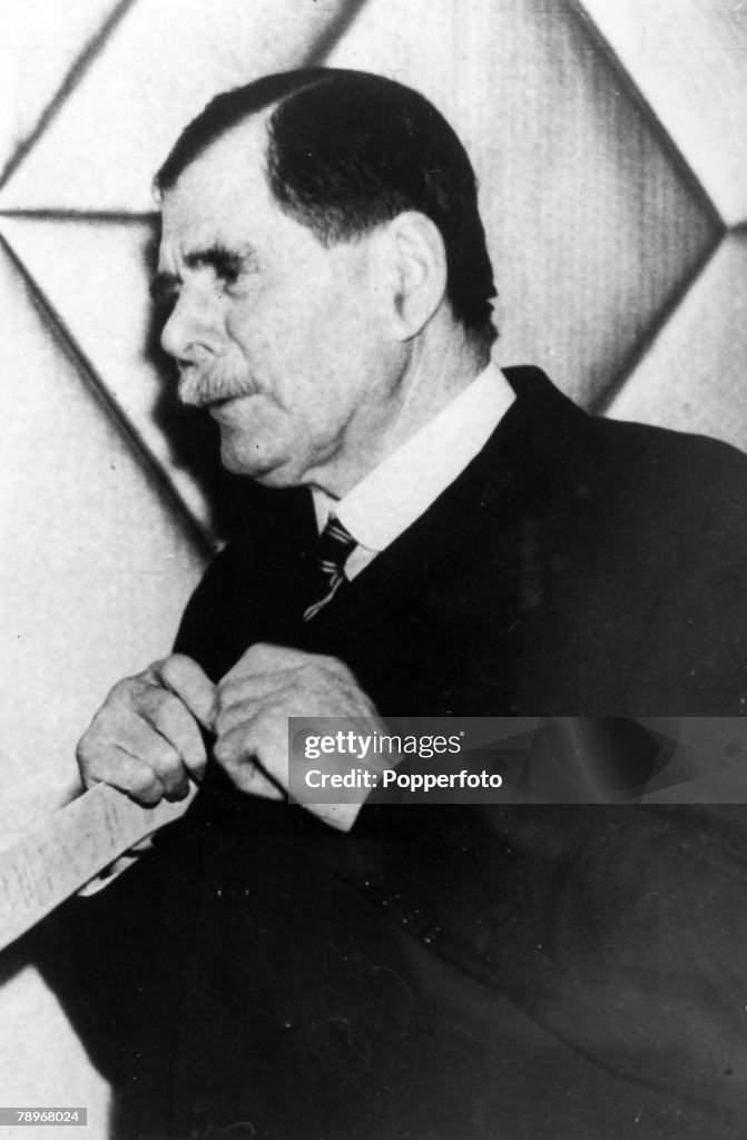 War and Conflict. World War Two. pic: 1940. Lord Trenchard, (1873-1956) who by 1927 had risen to the highest possible rank in the RAF, that of Marshal of the Royal Air Force.
