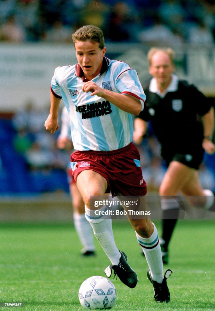 Sport. Football. pic: circa 1990. Stuart Slater, West Ham United