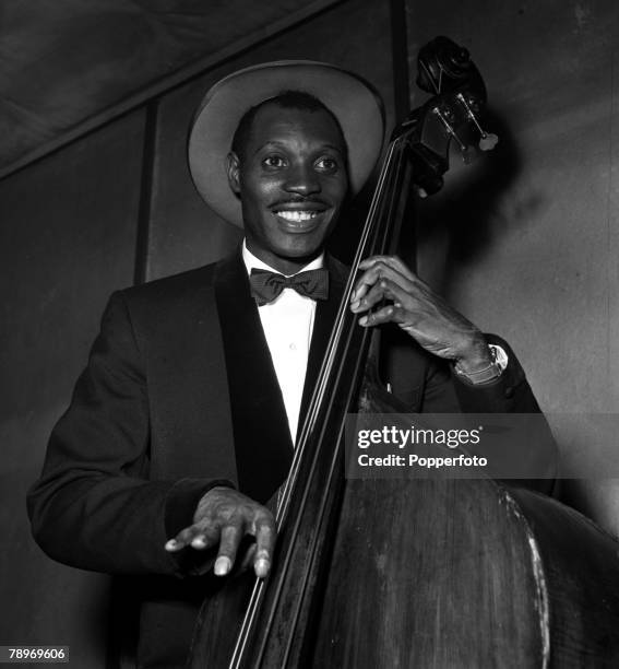 London, England A portrait of Calypso singer and musician Lord Kitchener