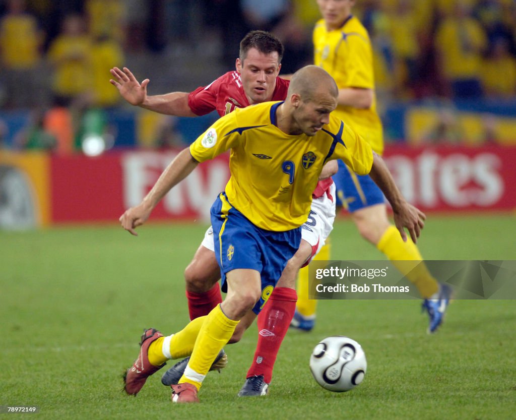Sport, Football, FIFA World Cup, Cologne, 20th June 2006, Sweden 2 v