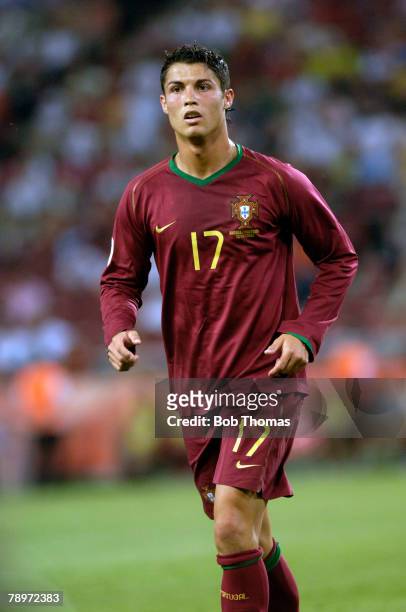 Sport, Football, FIFA World Cup, Cologne, 11th June 2006, Angola 0 v Portugal 1, Cristiano Ronaldo, Portugal