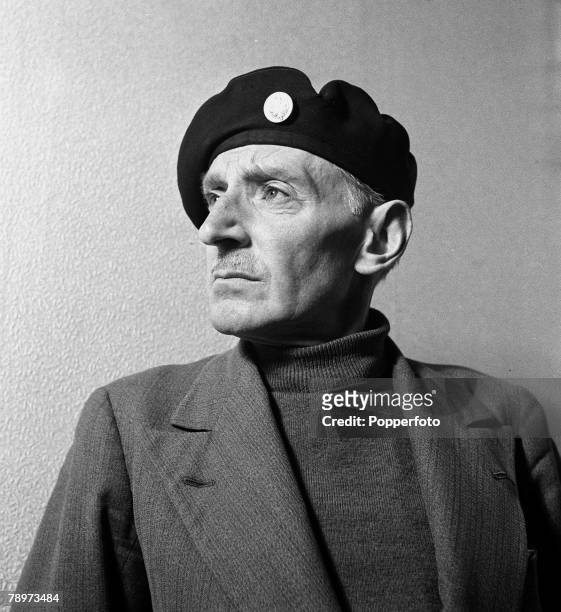 Mr, Meyrick E, Clifton James, who in World War Two was chosen by the War Cabinet to act as General Montgomery's double, In 1944, dressed as...