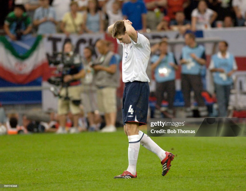 Sport. Football. FIFA World Cup. Gelsenkirchen. 1st July 2006. Quarter Final. England 0 v Portugal 0