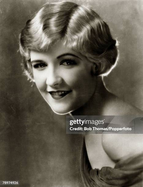 Cinema Personalities, pic: circa 1920's, American actress Laura La Plante who appeared in films from the age of 15 and was one of the leading stars...