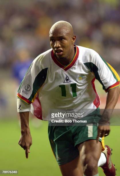 Football, FIFA World Cup Finals, Korea, Seoul, 31st May 2002, France 0 v Senegal 1, Hadji El Diouf, Senegal