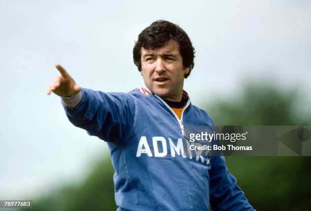 Circa 1981, England Under-21 Coach Terry Venables