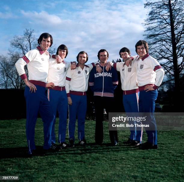 Football, Manchester City's England Connection, ,Joe Corrigan, Dave Watson, Dennis Tueart, Bill Taylor , Mick Doyle, and Joe Royle