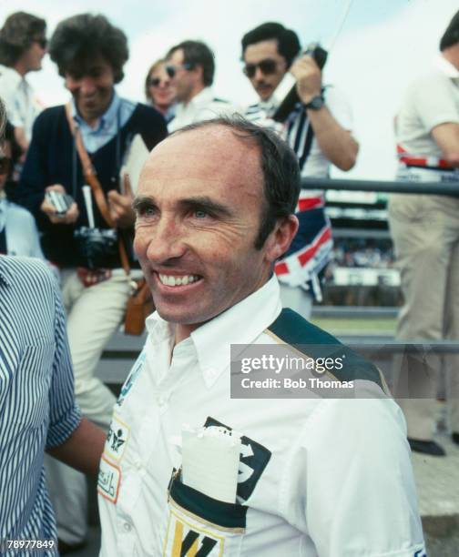 Sport, Motor Racing, Formula One, pic: circa 1980's, Frank Williams, Head of the Williams Formula One racing team, Frank Williams was knighted for...