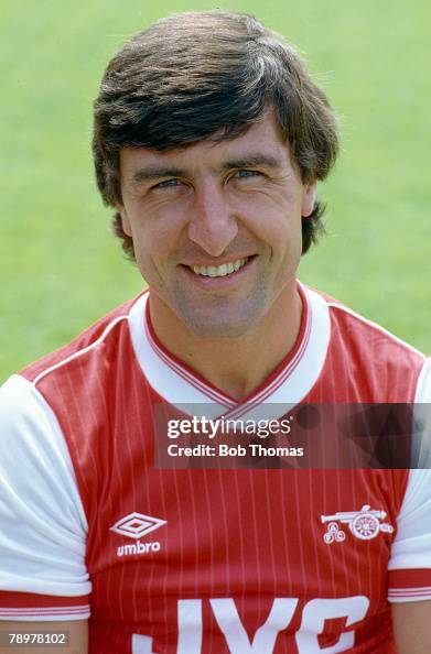circa 1983, Brian Talbot, Arsenal midfielder News Photo Getty Images