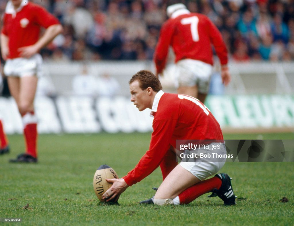 18th February 1989, 5 Nations Championship in Paris, France 31 v