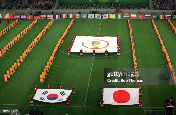 Football, 2002 FIFA World Cup Finals, Seoul, South Korea, 31st May 2002, A general view of the Opening Ceremony
