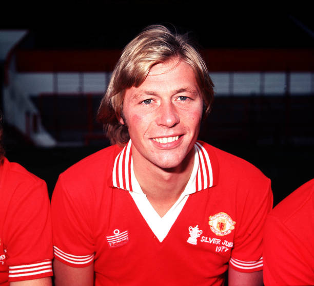 Sport, Football, Brian Greenhoff of Manchester United, 1977