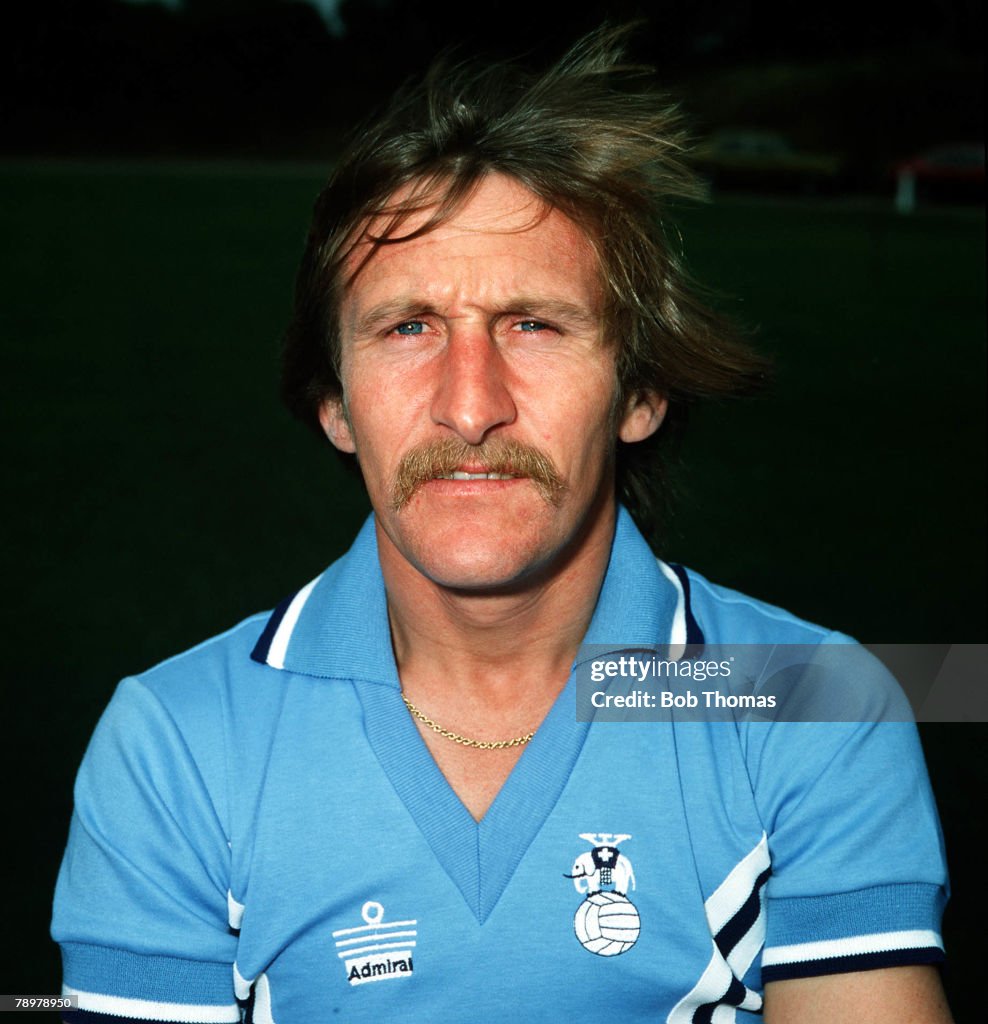 Sport, Football. Tommy Hutchinson of Coventry City. Circa, 1978.