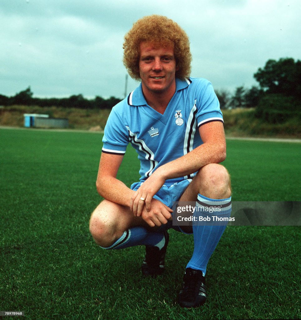 Sport, Football. Ian Wallace of Coventry City. Circa, 1978.