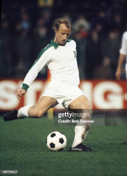 Circa 1978, Bertie Vogts, Borussia Monchengladbach, who also won 96 West Germany international caps between 1967-1978