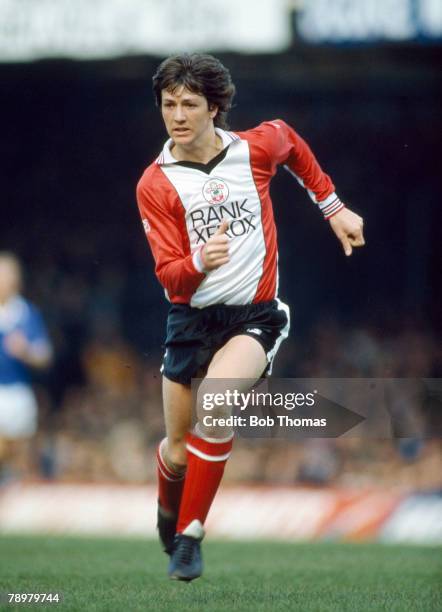 Circa 1981, Steve Williams, Southampton, Steve Williams also won 6 England international caps between 1983-1985