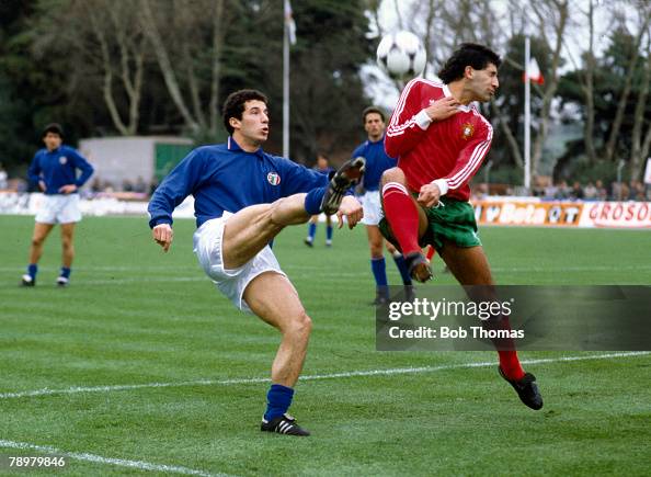 14th February 1987, European Championship Qualifier in Lisbon,... News