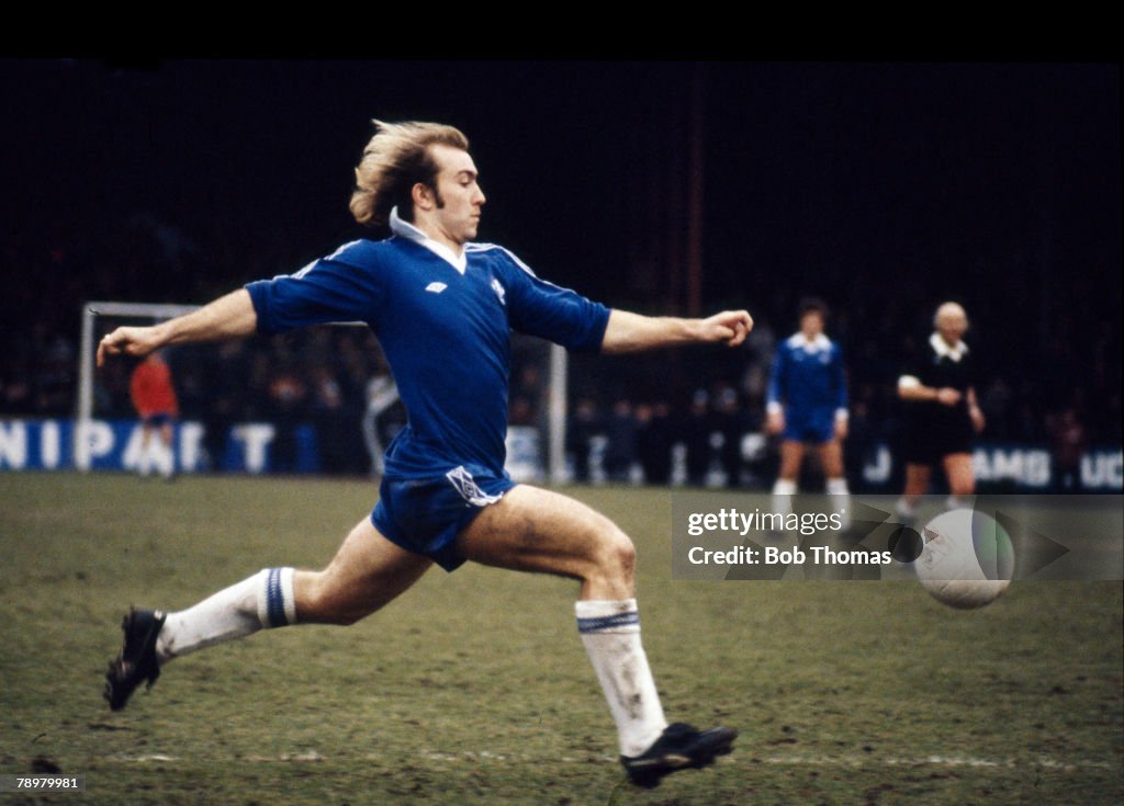 Sport. Football. pic: 1979. Clive Walker, Chelsea 1976-1983.
