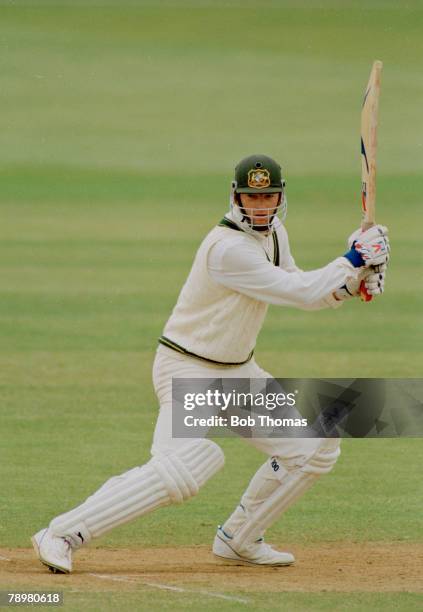 May 1993, Tour Match, Northamptonshire v Australia, Mark Waugh, Australia, who played in 128 Test matches for Australia between 1991-2002