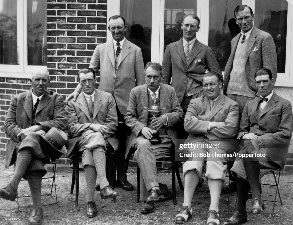 Sport. Golf. pic: 1927. Ryder Cup. Worcester Country Club, Massachusetts, USA