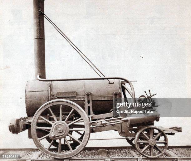 The most famous Locomotive of all time, George Stephenson+s locomotive -The Rocket+,+ which inaugurated the railway era in Britain, It was the first...