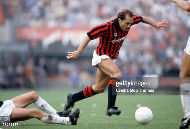 16th September 1984, Italian League Serie A, AC, Milan 2 v Udinese 2, Ray Wilkins, AC, Milan, Ray Wilkins also won 84 England international caps...