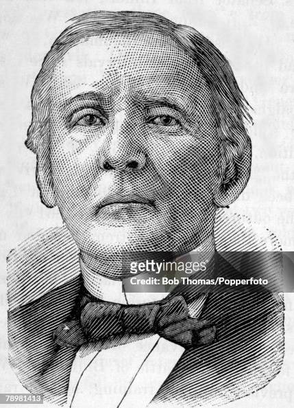 American History Illustration. Politics. pic: circa 1870's. Samuel J. Tilden, (1814-1846), American politician and lawyer, who won the Democratic nomination for President in 1876 but narrowly failed to win the Presidency.