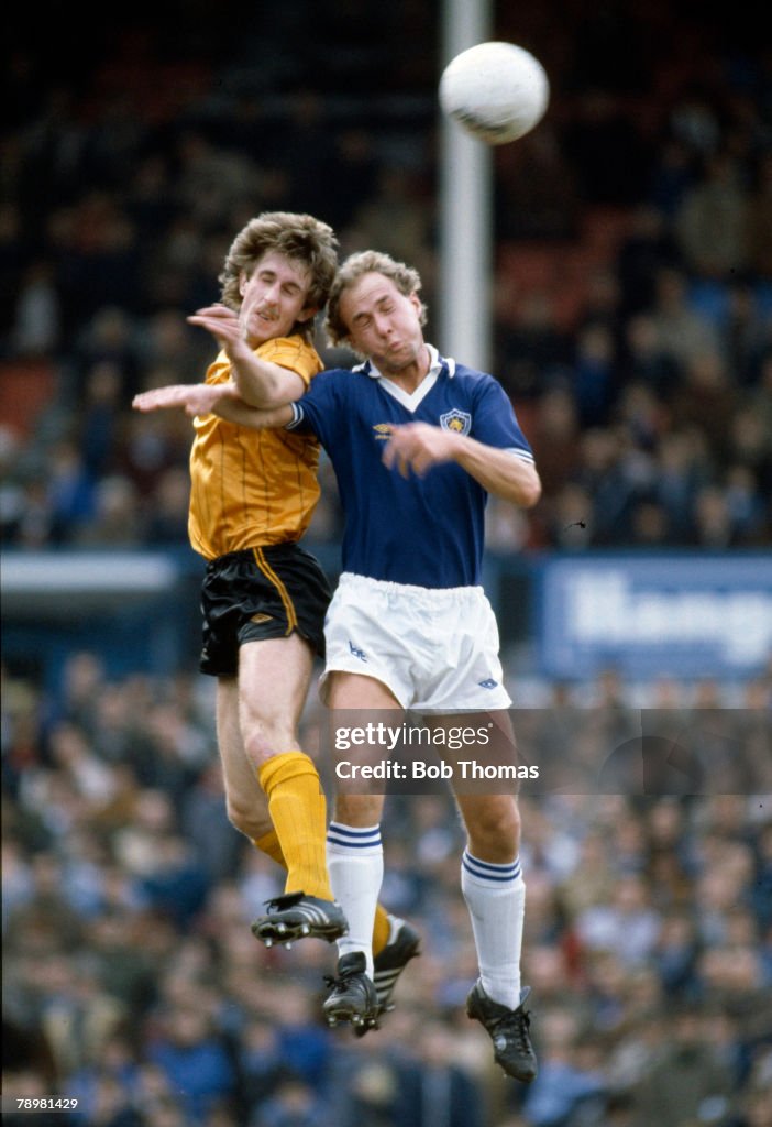 February 1983, Division 2, Division 2, Leicester City 5 v... News Photo
