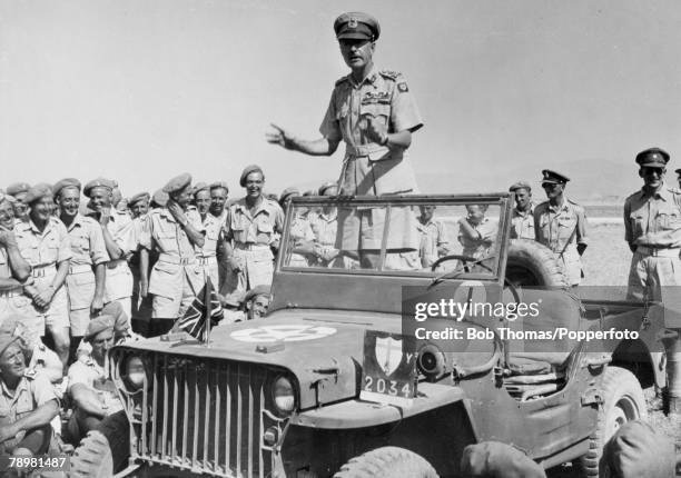 War and Conflict, Tunisia, pic: 1943, General Alexander, General Harold Alexander, 3rd son of the Earl of Caledon, born in London 10th December 1891,...