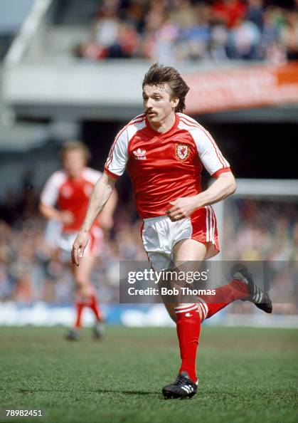 circa 1980, Carl Harris, Wales, who won 24 Wales international caps