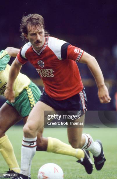 30th August 1986, Division 1, Norwich City 4 v Southampton 3, Jimmy Case, Southampton midfielder, the former Liverpool star