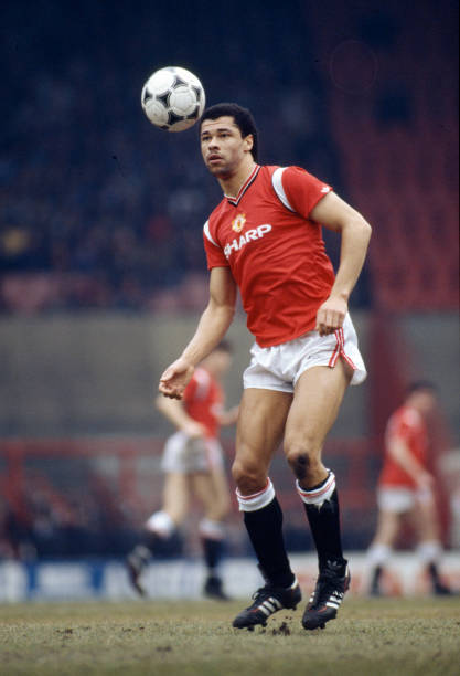 Cup 5th Round Replay, pic: 9th March 1986, Manchester United 0 v West Ham United 2, Paul McGrath, Manchester United central defender, who also won 83...