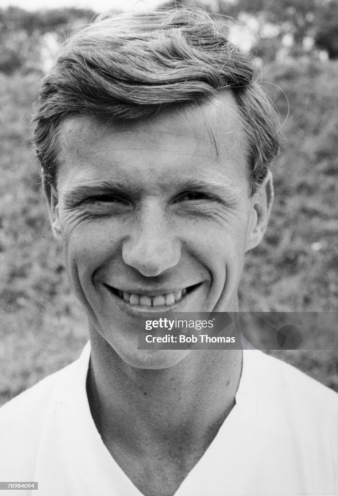 Sport. Football. pic: circa 1961. John White, Tottenham Hotspur inside forward and (Scotland international).