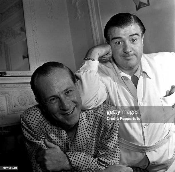 American Film comedians and actors, Lou Costello and Bud Abbott