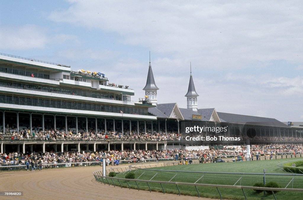 Sport. Horse Racing. pic: 7th May 1989. Churchill Downs, USA. The Kentucky Derby.